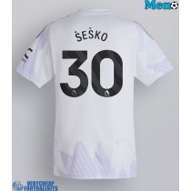 Manchester United Benjamin Sesko #30 Replica Away Shirt 2025-26 Short Sleeve